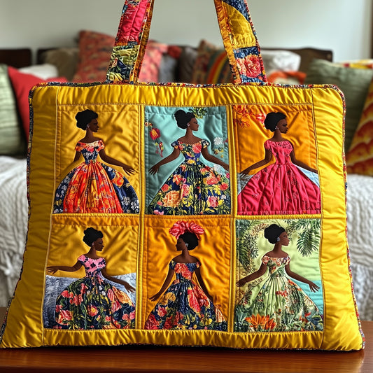 Melanin Quilted Tote Bag GFTONT815