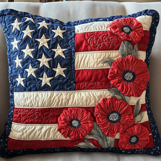 Patriot Petal Quilted Pillow Case GFTONT850