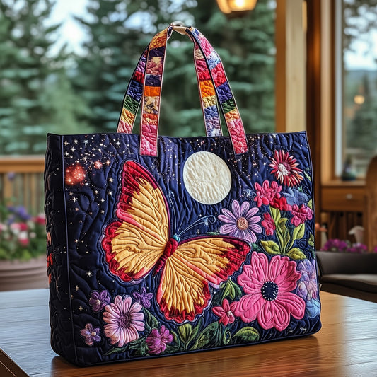Lunar Wings Quilted Tote Bag GFTONT896