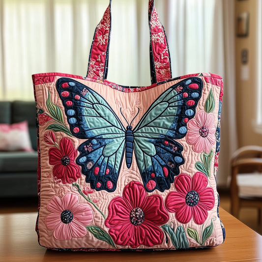Flora Wings Quilted Tote Bag GFTONT903