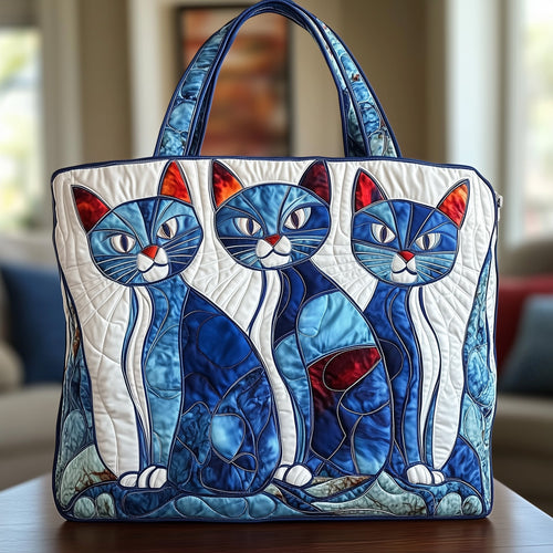 Meow Aura Quilted Tote Bag GFTONT950