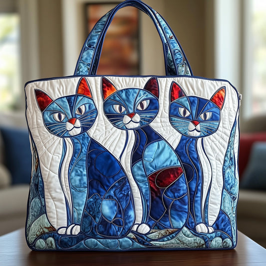 Meow Aura Quilted Tote Bag GFTONT950
