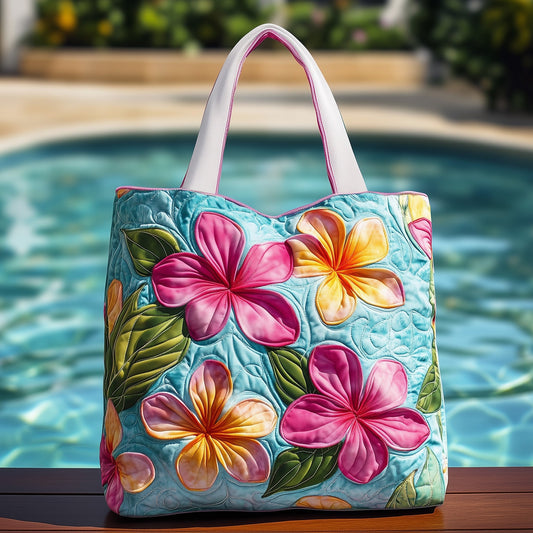 Flora Pool Quilted Tote Bag GFTONT965