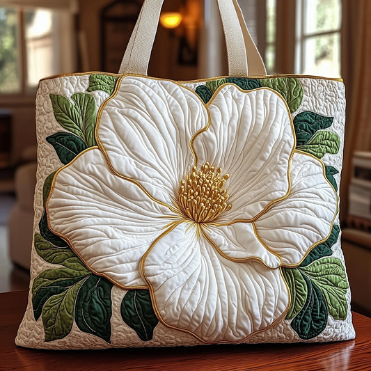Majestic Magnolia Quilted Tote Bag GFTONT975