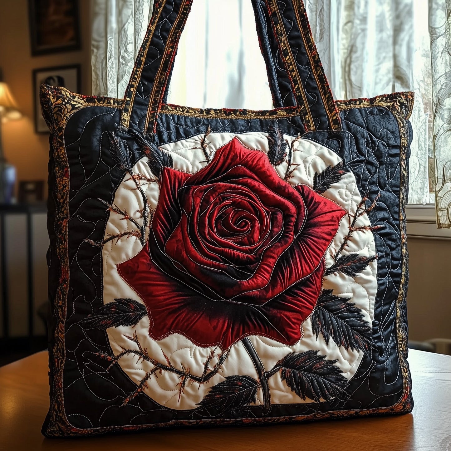 Mystic Rosie Quilted Tote Bag GFTONT981