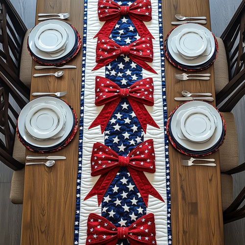 Glory Bow Quilted Table Runner GFTONT990
