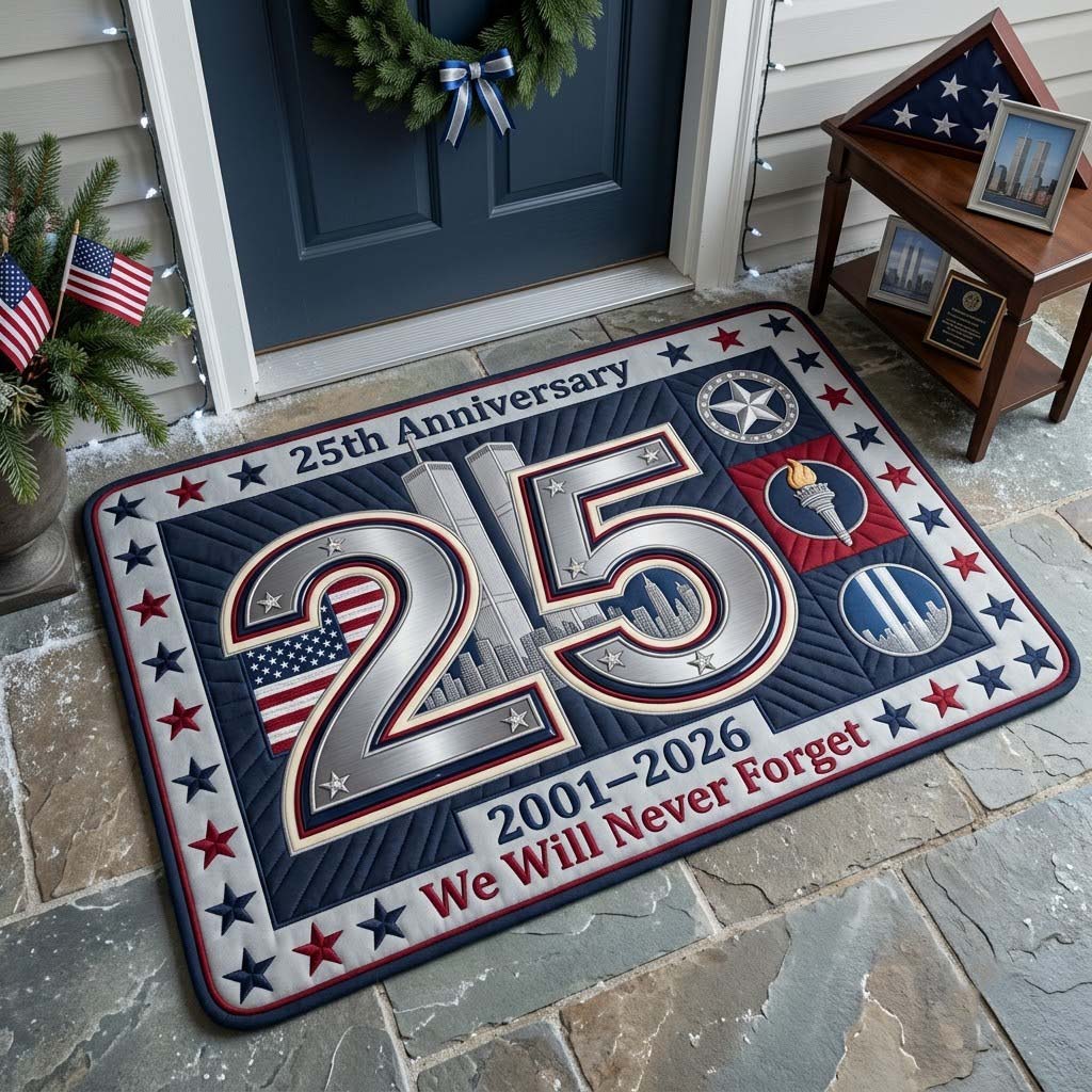 25 Years Remembered Doormat GFTONTD2149