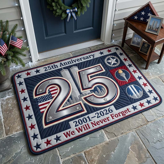 25 Years Remembered Doormat GFTONTD2149