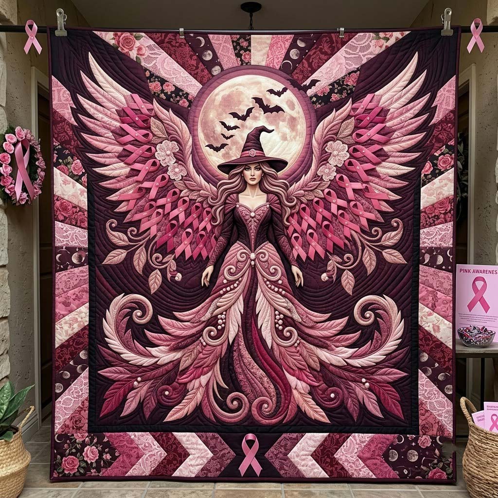 Wings Of Awareness Quilted Blanket GFTONTD2178