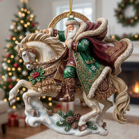 Victorian Snow Parade Christmas Mica Ornament GFTONTD2181