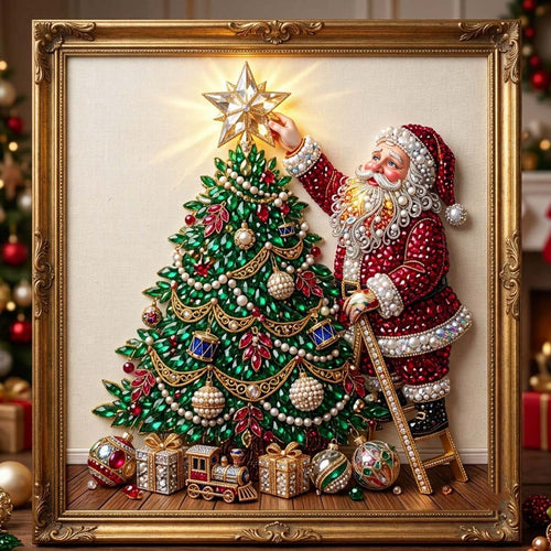 Santa Pearl DIY Diamond Pearl Art Kit GFTONTD2534