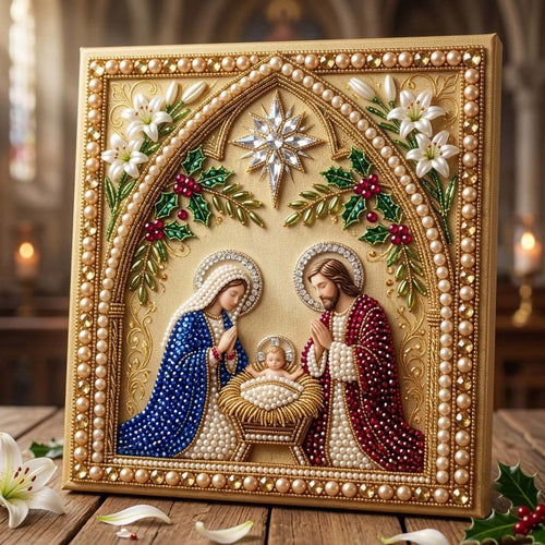 Pearls of Bethlehem DIY Diamond Pearl Art Kit GFTONTD2540
