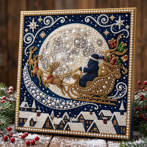 🔥 EARLY CHRISTMAS SALE 49% OFF - Christmas Santa DIY Diamond Pearl Art Kit GFTONTD2551