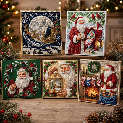 🔥 EARLY CHRISTMAS SALE 49% OFF - Christmas Santa DIY Diamond Pearl Art Kit GFTONTD2551