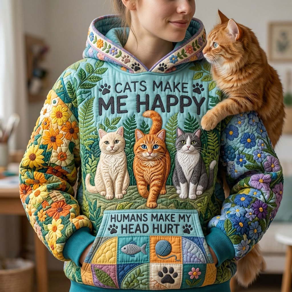 Cat And Purrs Hoodie GFTONTD2582