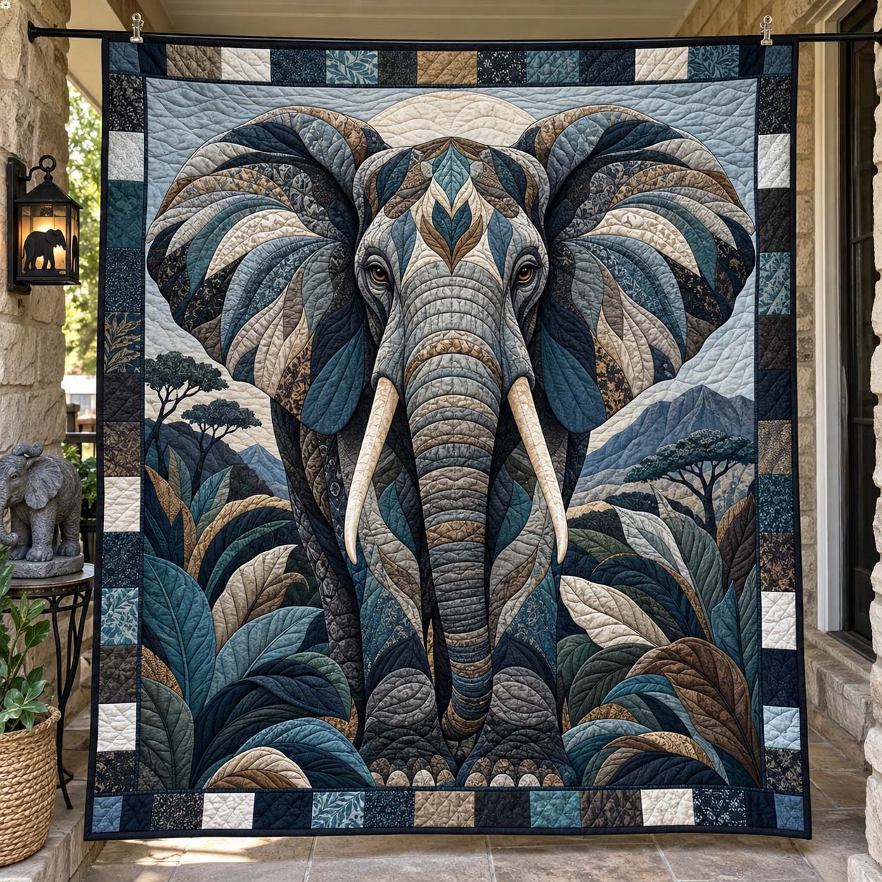 Savanna Majesty Quilted Blanket GFTONTD2735