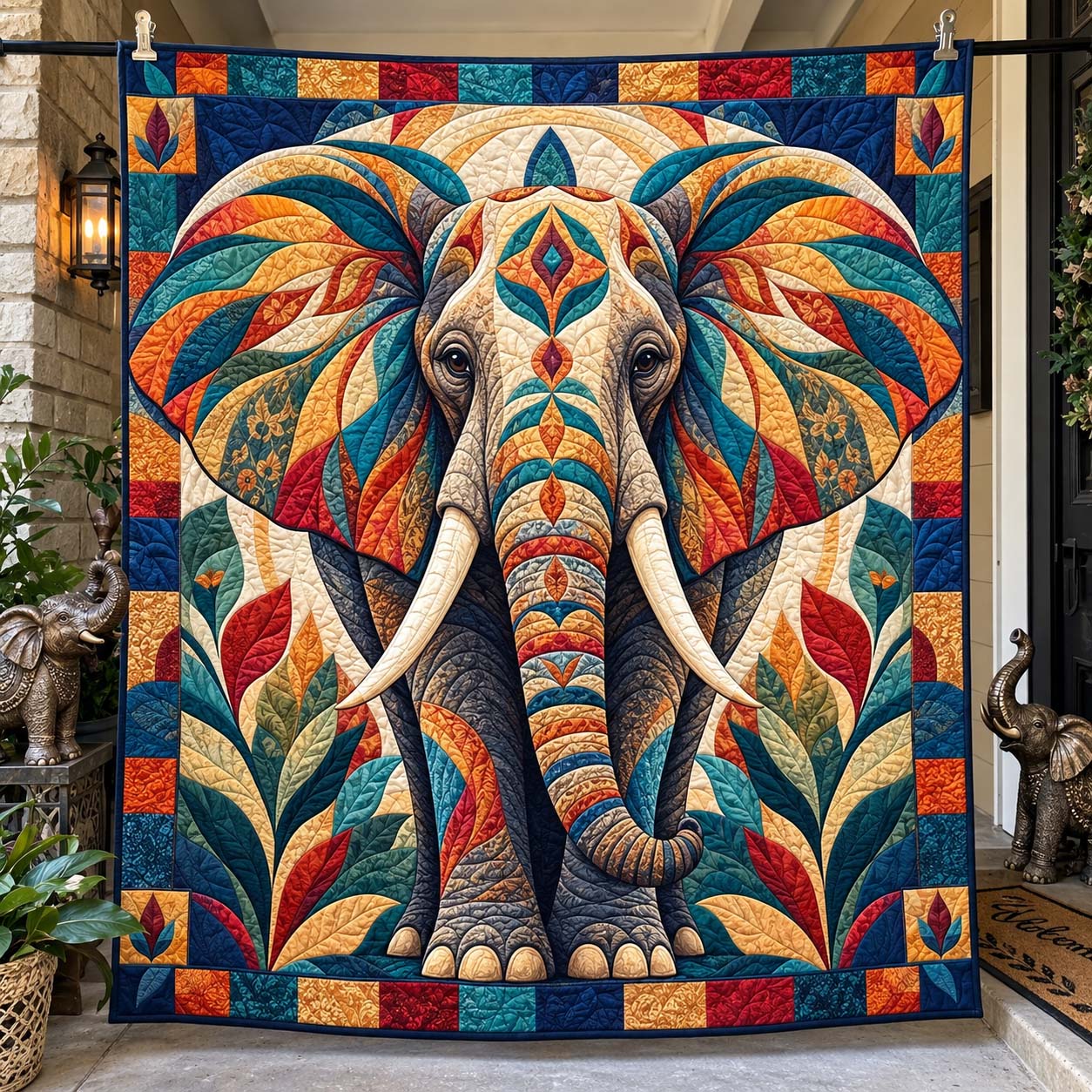 Savanna Majesty Quilted Blanket GFTONTD2738