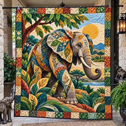 Savanna Majesty Quilted Blanket GFTONTD2739