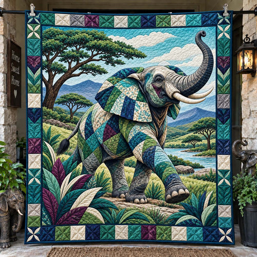 Savanna Majesty Quilted Blanket GFTONTD2740