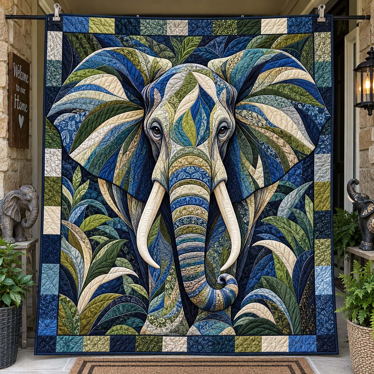 Savanna Majesty Quilted Blanket GFTONTD2741