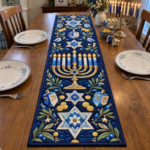 Festival of Lights Quilted Table Runner GFTONTD2744