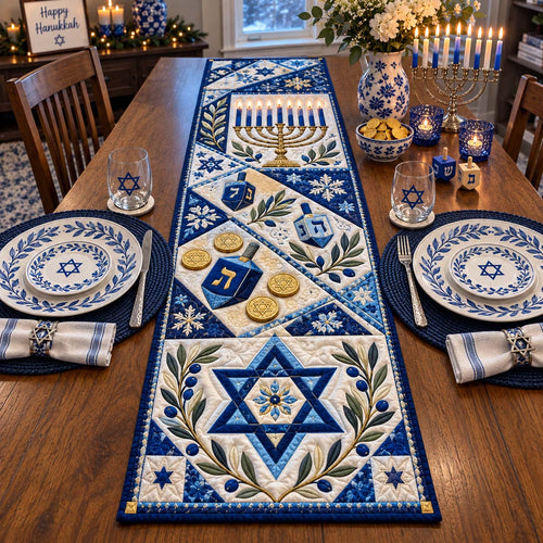 Festival of Lights Quilted Table Runner GFTONTD2746