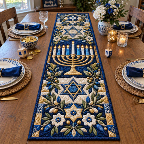Festival of Lights Quilted Table Runner GFTONTD2747