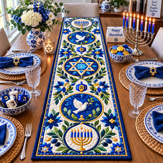 Festival of Lights Quilted Table Runner GFTONTD2748