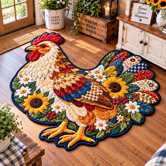 Farmhouse Harvest Custom Shape Area Rug GFTONTD2907
