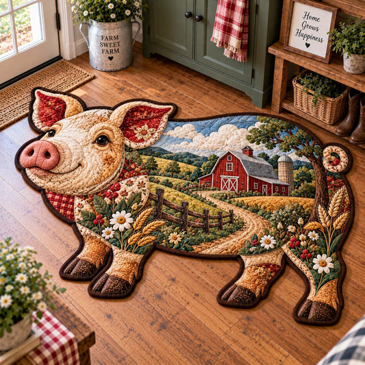 Farmhouse Harvest Custom Shape Area Rug GFTONTD2909