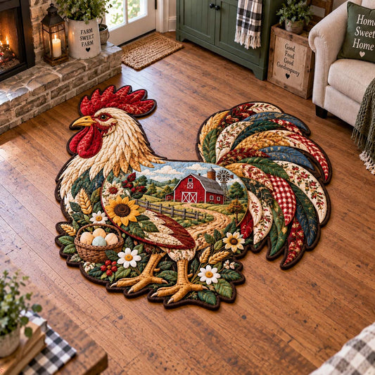 Farmhouse Harvest Custom Shape Area Rug GFTONTD2910