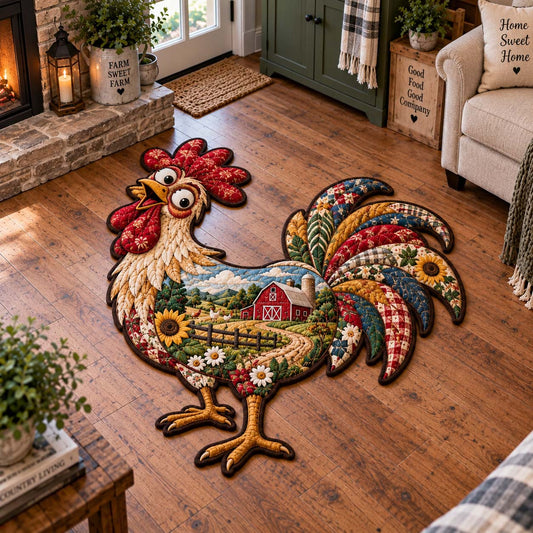 Farmhouse Harvest Custom Shape Area Rug GFTONTD2911