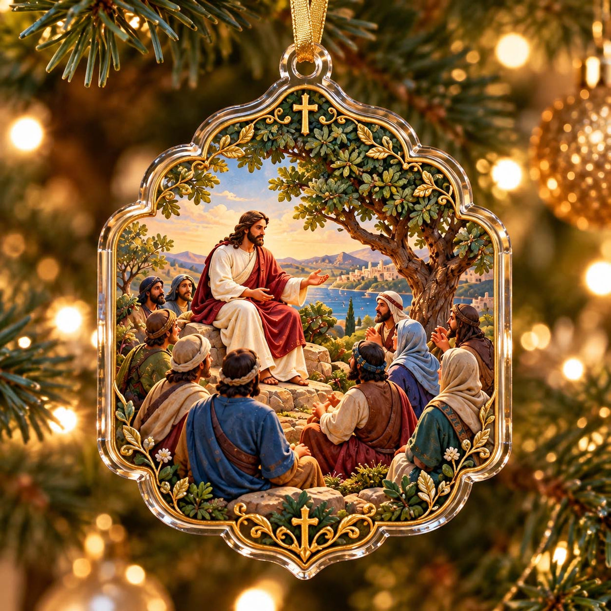 Stories Jesus Told Christmas Ornament Mica GFTONTD3000C2