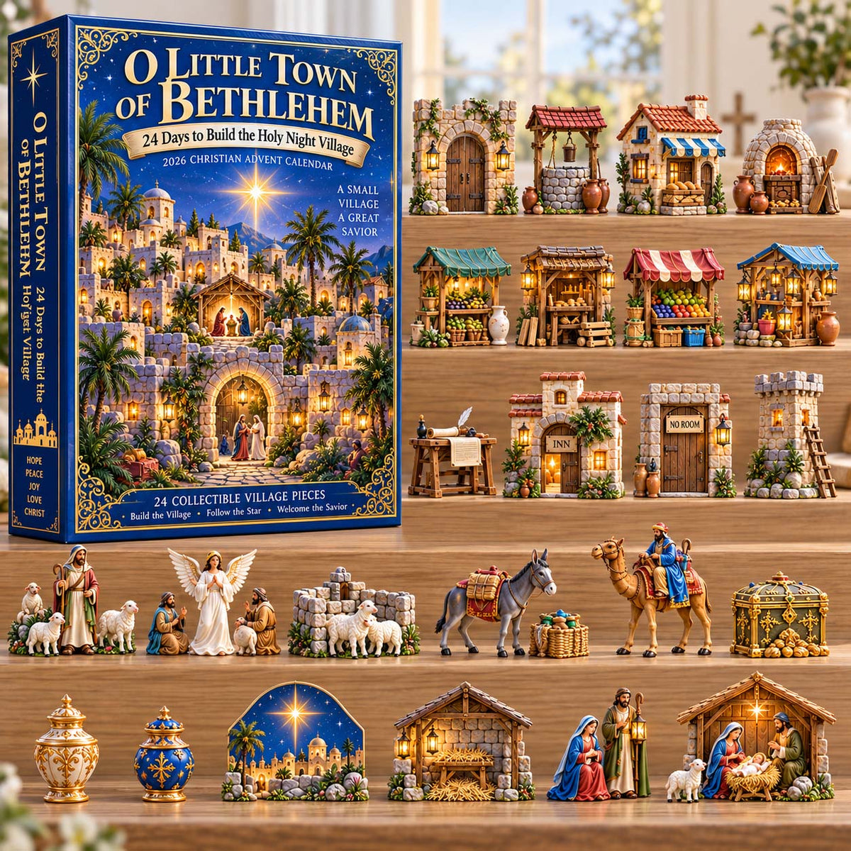Little Town of Bethlehem Advent Calendar 2026 GFTONTD3001