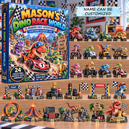 Dino Race World Advent Calendar 2026 GFTONTD3005