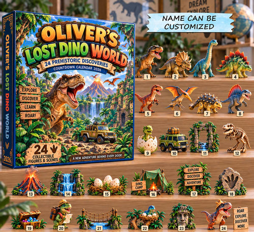 Lost Dino World Advent Calendar 2026 GFTONTD3006