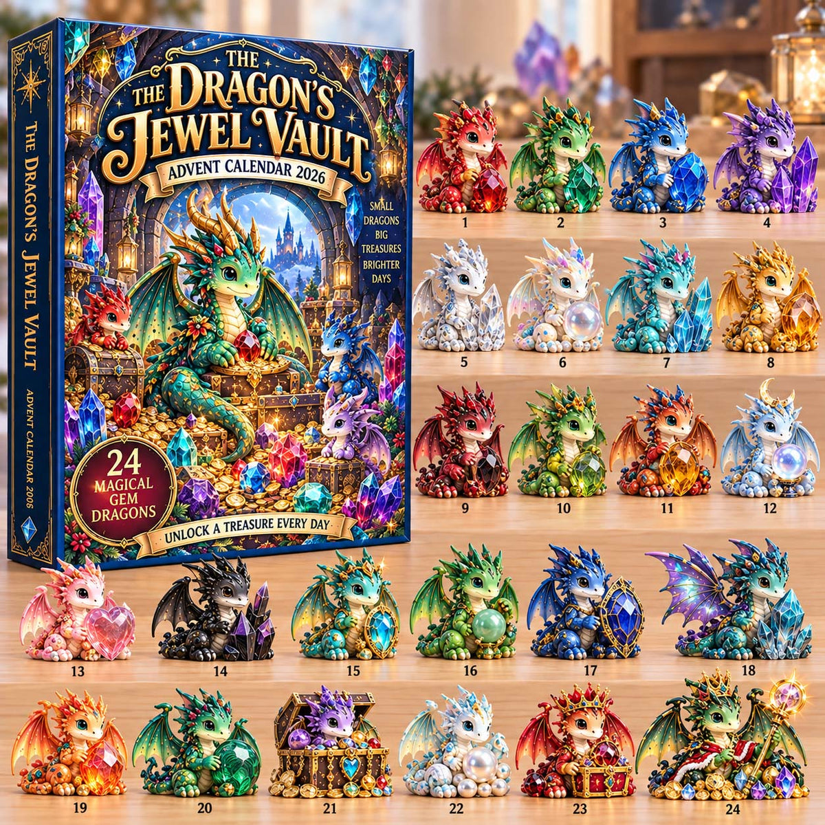 The Jewel Vault Of Dragon Advent Calendar 2026 GFTONTD3042