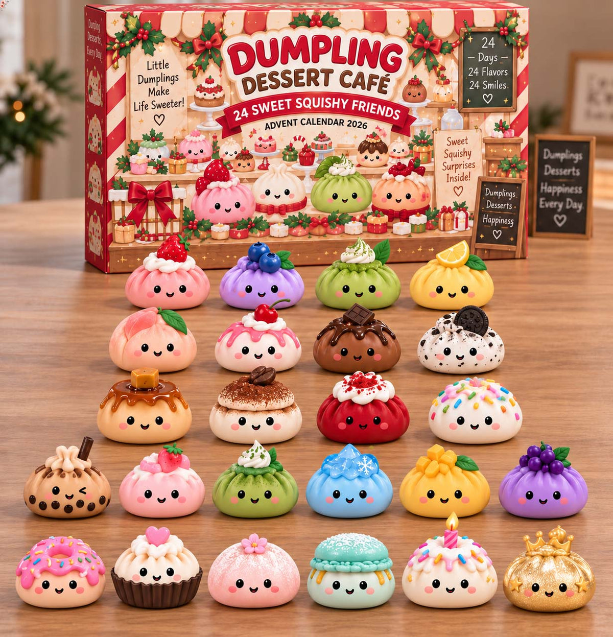 Dumpling Dessert Café Advent Calendar 2026 GFTONTD3082