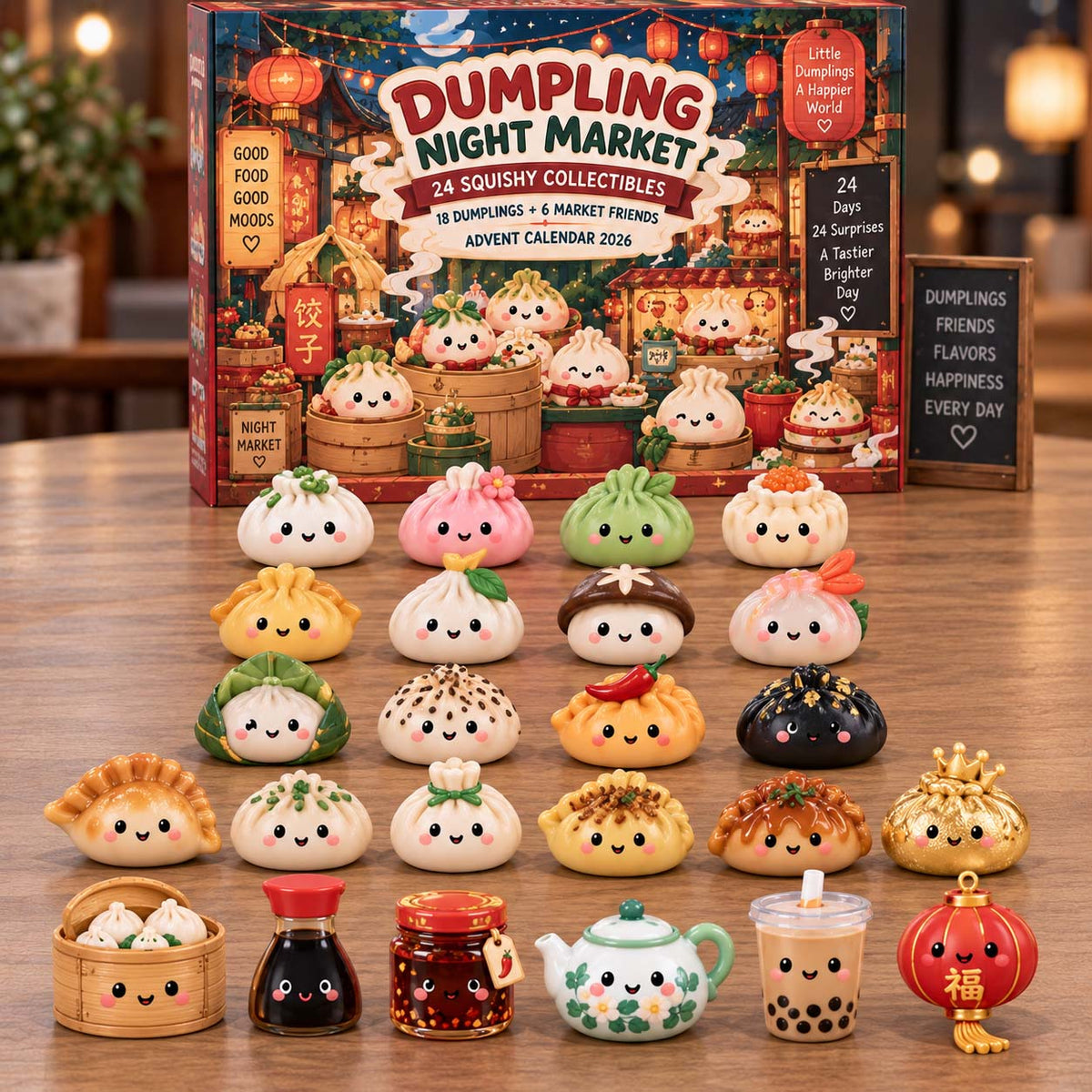 Dumpling Night Market Advent Calendar 2026 GFTONTD3084