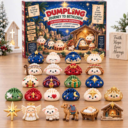 Dumpling Bethlehem Journey Advent Calendar 2026 GFTONTD3087
