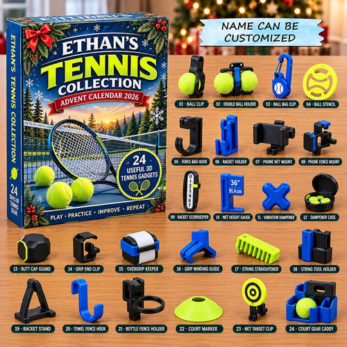 Personalized Tennis Collection Advent Calendar 2026Advent Calendar 2026 QTCUZ GFTONTD3093