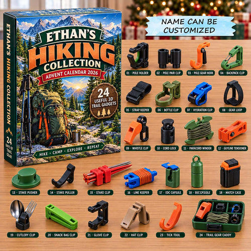 Personalized Hiking Collection Advent Calendar 2026Advent Calendar 2026 QTCUZ GFTONTD3094