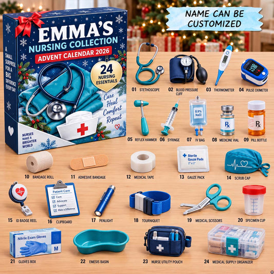 Personalized Nurse Advent Calendar 2026 QTCUZ GFTONTD3115