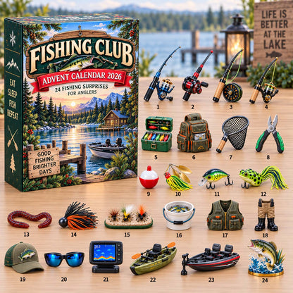 Fishing Club Advent Calendar 2026 GFTONTD3167