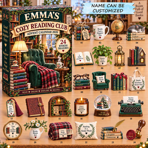 Cozy Reading Club Advent Calendar 2026 QTCUZ GFTONTD3233