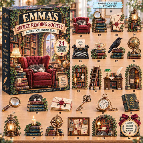 Secret Reading Society Advent Calendar 2026 QTCUZ GFTONTD3235