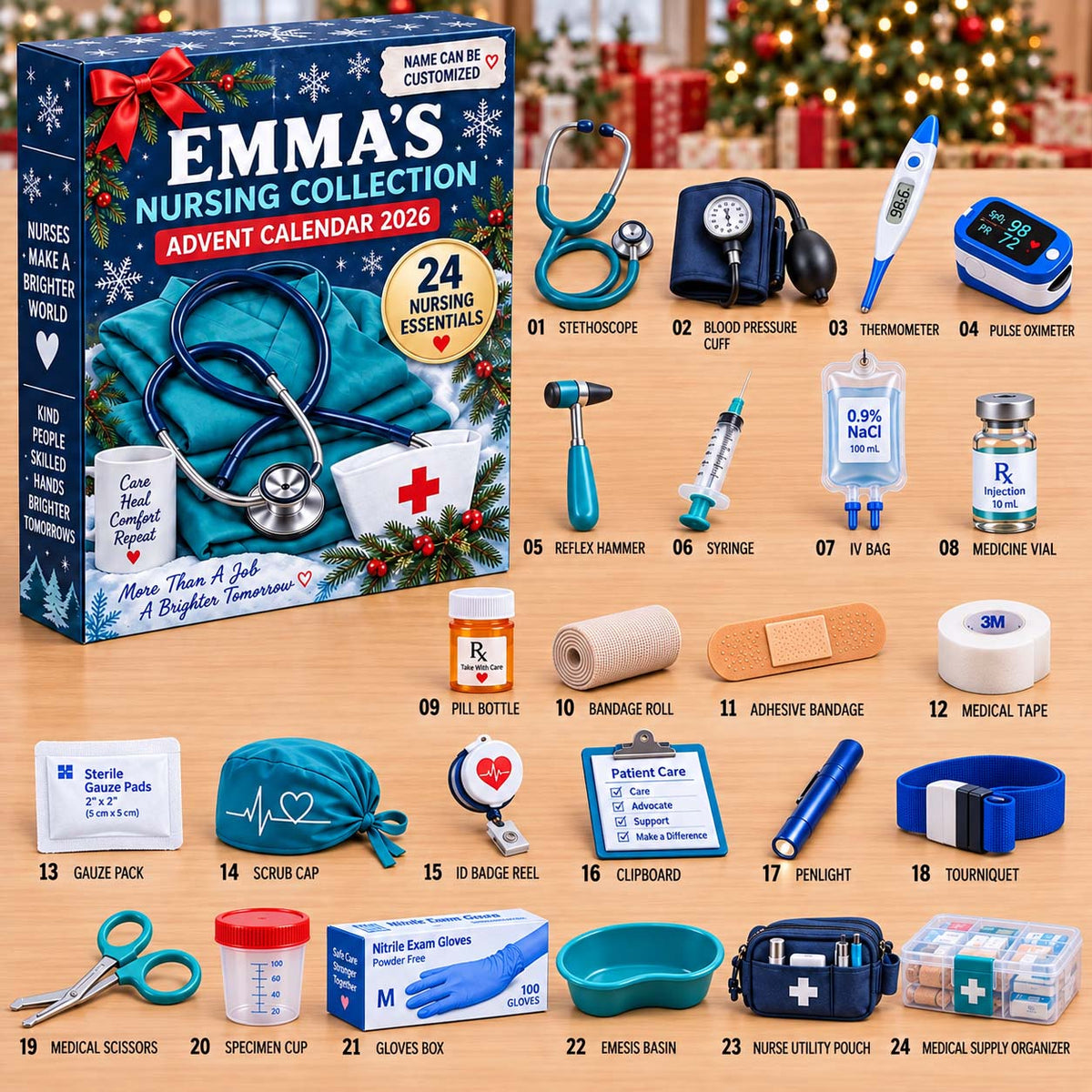 Nursing Essentials Kit Advent Calendar 2026 QTCUZ GFTONTD3238