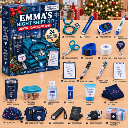 Night Shift Kit Advent Calendar 2026 QTCUZ GFTONTD3239