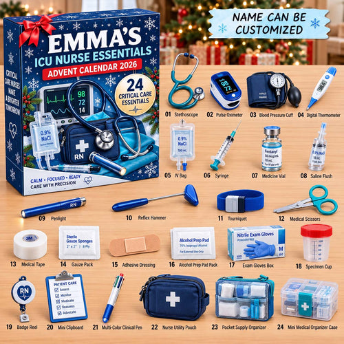 ICU Nurse Essentials Advent Calendar 2026 QTCUZ GFTONTD3240