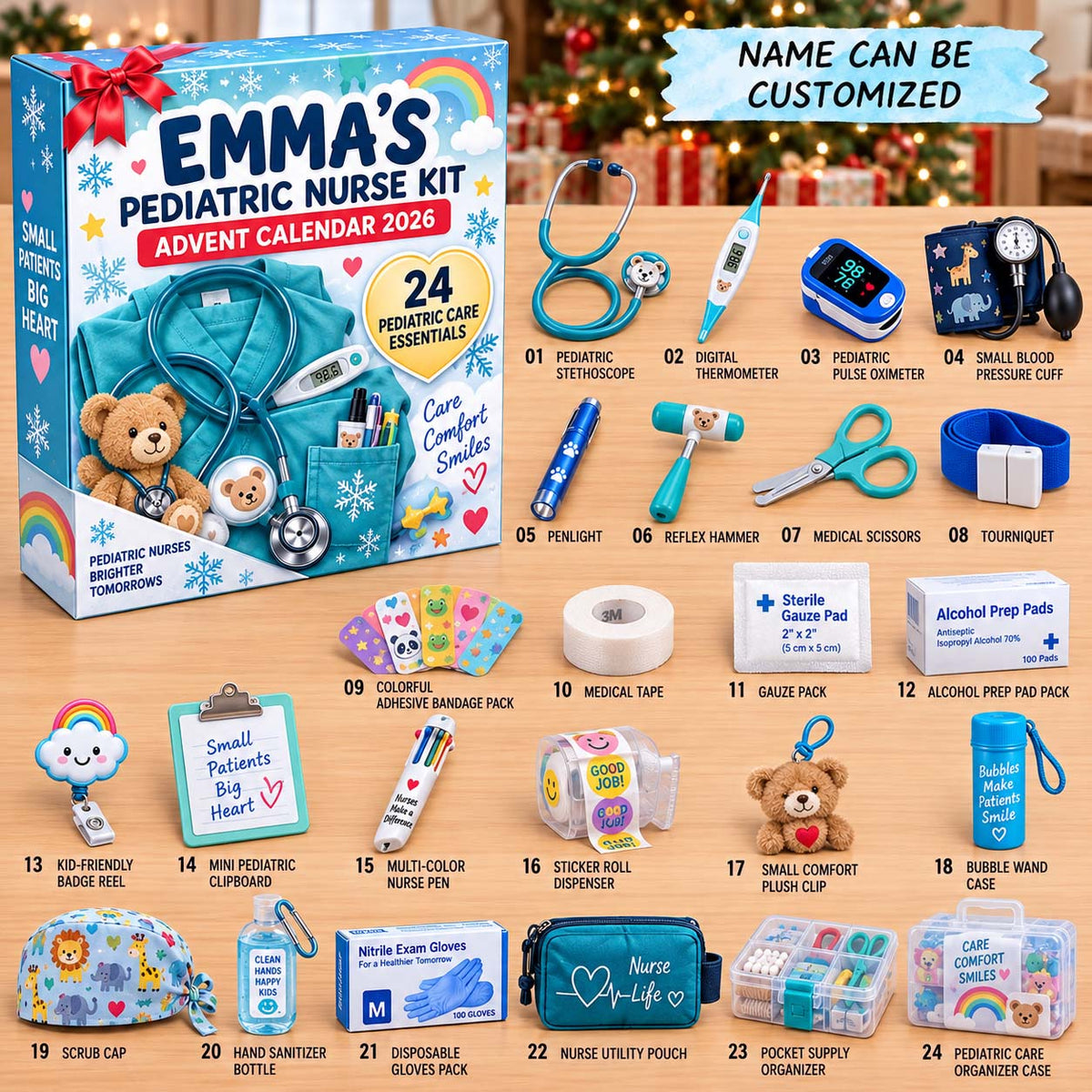 Pediatric Nurse Kit Advent Calendar 2026 QTCUZ GFTONTD3241